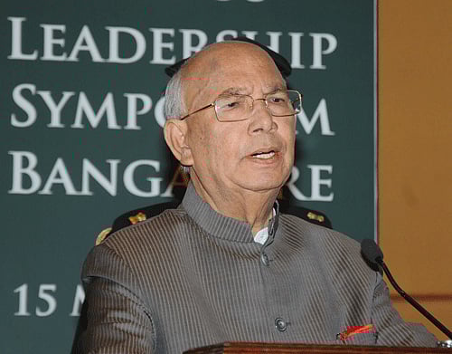 Karnataka Governor H R Bhardwaj and Tripura Governor Devanand Konwar will retire tomorrow and Governors of Tamil Nadu and Mizoram have been given the additional charge of the two states respectively. DH File Photo
