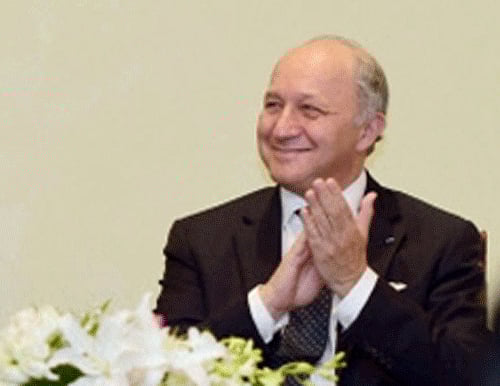 France has proposed to give India a 1 billion euro ($1.4 billion) credit line to fund sustainable infrastructure and urban development projects, Foreign Minister Laurent Fabius said on Tuesday. / PTI Photo