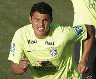 Brazil captain Thiago Silva has hit out at critics for disapproving his and his teammates crying before the Selecao's penalty shootout victory against Chile Saturday. AP photo
