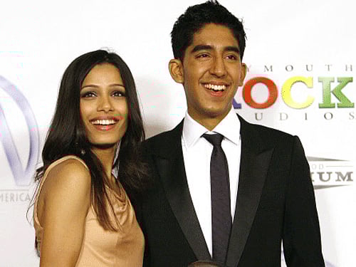 'Slumdog Millionaire' star Freida Pinto has no intention of starring opposite her boyfriend Dev Patel in future and wants to save the 'magic' for their personal lives. Reuters file photo