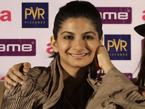 Rhea is awaiting the release of her next film, 'Khoobsurat', a remake of Hrishikesh Mukherjee's film with the same name. AP file photo