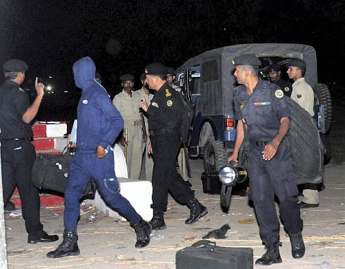 The NSG, which protects the most 'vulnerable' VVIPs of the country, has decided to stop taking any more protectees under its elite 'black cat' commando security cover. PTI file photo