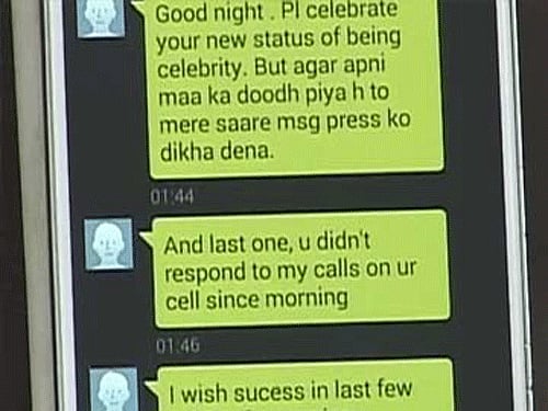 As controversy pertaining to the Haryana Chief Minister administering the oath of office to new information commissioners persisted, senior IAS officer Pradeep Kasni today alleged the Chief Secretary had sent him objectionable text messages relating to the appointments. Credit: Twitter