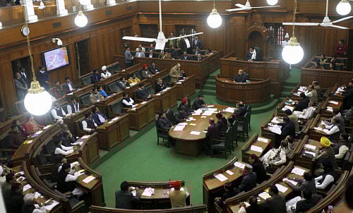 In a security lapse, a 35-year-old mentally disturbed today entered the Andhra Pradesh Legislative Assembly and damaged the main door at the old Assembly building here, a highly secured area, police said. PTI file photo