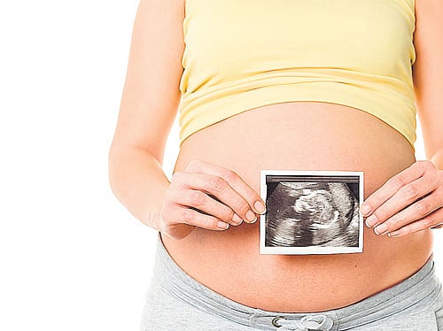 Ever wondered about babies having dreams in the womb. DH Living print