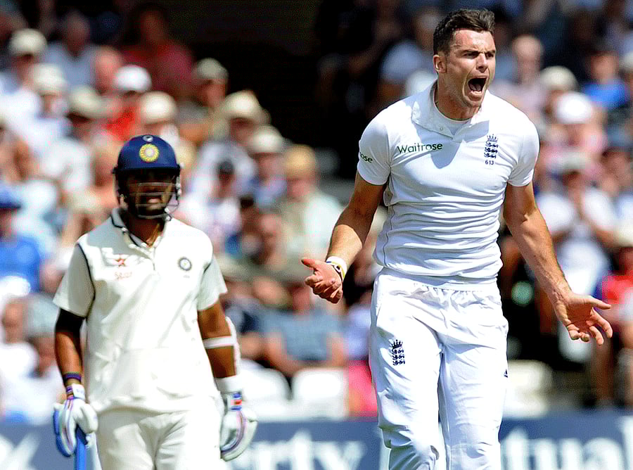 The Ravindra Jadeja-James Anderson controversy reached its final point on Wednesday with the International Cricket Council deciding not to appeal Gordon Lewis' verdict on the issue. AP file photo