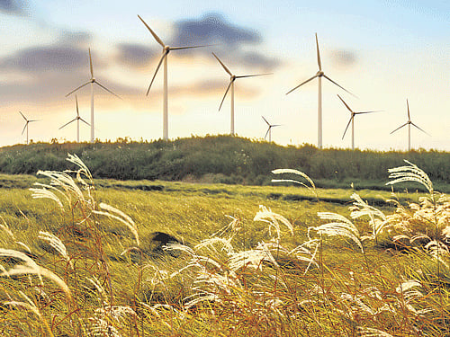 What wind turbines need to function is just the engineering and a reasonably continuous stream of air.