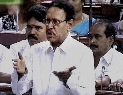 M Thambidurai of AIADMK is set to be elected unopposed as Deputy Speaker of Lok Sabha after all major parties, including Congress, extended support to his candidature. PTI file photo