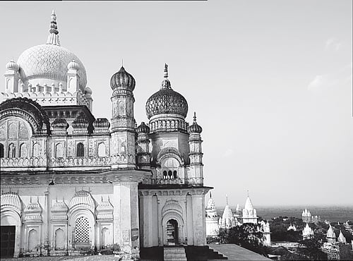 Striking :  A palace in Gwalior.