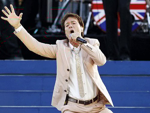 India-born veteran British singer Sir Cliff Richard's property was today searched by police as part of an investigation into an allegation of sexual abuse against a young boy dating back to 1980s. Reuters file photo