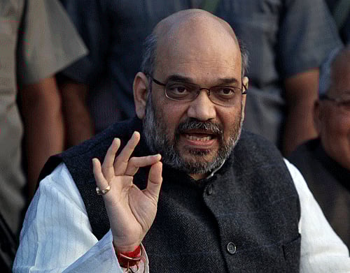Bharatiya Janata Party (BJP) President Amit Shah Saturday announced his new team which includes B.S. Yeddyurappa, J.P. Nadda and Ram Madhav. Reuters file photo