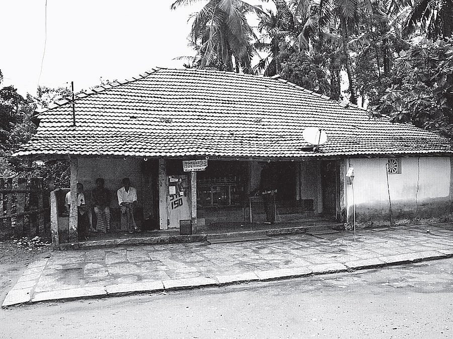 Ananthamurthy's house at his birthplace Melige near Theerthahalli. Pic courtesy: Arjun Swaminathan, Coffee Table Book, Malnad Times