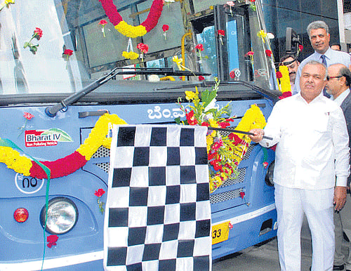 The four road transport undertakings in Karnataka will together purchase over 25 per cent of their total auto spare parts of Rs 570 crore from the State's small and medium scale industries, Transport Minister Ramalinga Reddy said on Tuesday / DH file photo