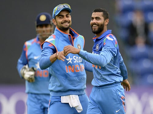 India defeated England by 133 runs under the Duckworth/Lewis method in the second One-day International match here today. Reuters photo