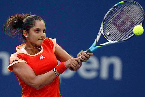 In the mixed doubles, top seeded pair of Sania Mirza and Bruno Soares quelled the challenge of the American team of Tornado Alicia Black and Ernesto Escobedo 6-2 3-6 10-5 in a gruelling first round contest. AP file photo