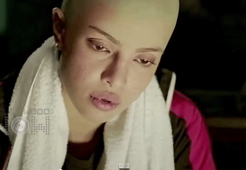 The actress, who didn't actually shave off her head, says she may considering going bald if an entire film requires her to do so / Screen Grab