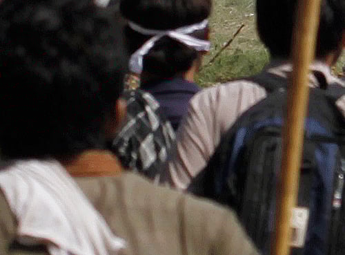 As guns fell silent, over 4,000 border villagers returned to their homes in dozens of hamlets along the International Border (IB) in Jammu sector amid fear of firing and shelling by Pakistani troops / AP Photo only for representation