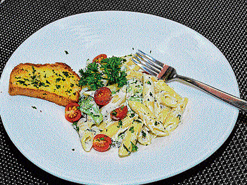 Indian and Chinese food, besides continental is available at this eatery. DH photo