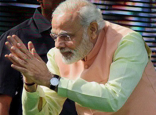 Prime Minister Narendra Modi Friday said that he works hard and is a taskmaster. PTI file photo