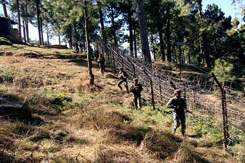 More than 40 km of the three-tier border fencing and flood-lighting have been damaged by the recent floods along the Line of Control (LoC) and International Border (IB) in Jammu and Kashmir and security forces are racing against time to repair it to prevent cross-border infiltration ahead of winters. PTI file photo