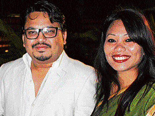 comfortable: Pranjal Medhi and Deepti.