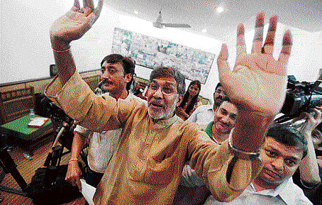 Kailash Satyarthi believes the Nobel Prize for Peace belongs to crores of children who are still dreaming of freedom. He also knows the significance of the prize, which he shares with a Pakistan national at a time when tension is brewing along the border between the two neighbours. He spoke to Shemin Joy of Deccan Herald in New Delhi. Reuters photo