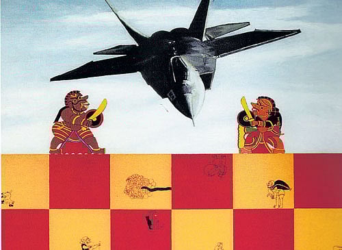 Artist KT Shivaprasads Life Goes On.