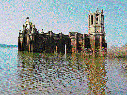 Rosary Church at Shettihalli. photos by author