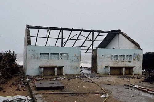 The very severe cyclonic storm `Hudhud' couldn't have come at a much worse time for Andhra Pradesh in general and Visakhapatnam, the 'city of destiny', in particular. PTI photo