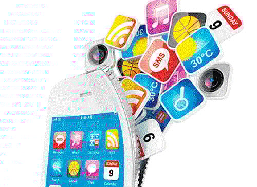 Milan Infotech Private Limited has come out with a mobile application, Click4Help, designed for the safety of women and children. The free for all application will be launched on November 15. DH Illustration. For representation purpose