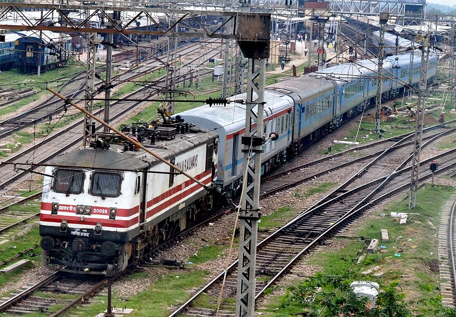 The first high-speed train between Delhi and Agra with a speed of 160 km per hour is expected to run on November 10. AP File Photo