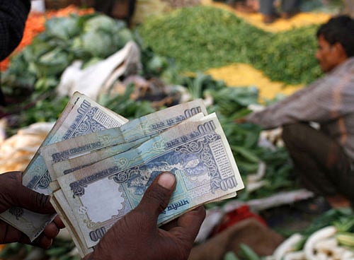 Helped by softening prices of food items, the retail inflation declined to 5.52 per cent in October, the lowest since the new series of data was introduced in January 2012. AP file photo