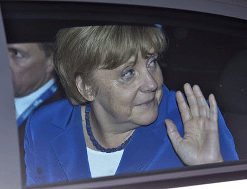 The issue of German being struck off from the list of third languages being offered to Kendriya Vidyalaya students of India may figure in Prime Minister Narendra Modi's meeting with Germany Chancellor Angela Merkel in Australia on Sunday. Reuters