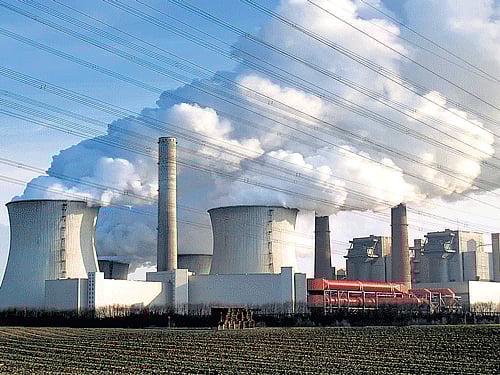 Human activities like burning of fossil fuels cause climate change.