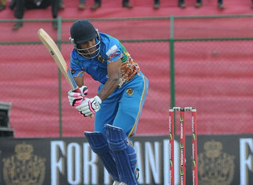 Karnataka defended their title in grand style after their top-order led by centurion Mayank Agarwal rose to the occasion to crush a hapless Punjab by 156 runs in the Vijay Hazare one-day tournament final, here today. DH file photo