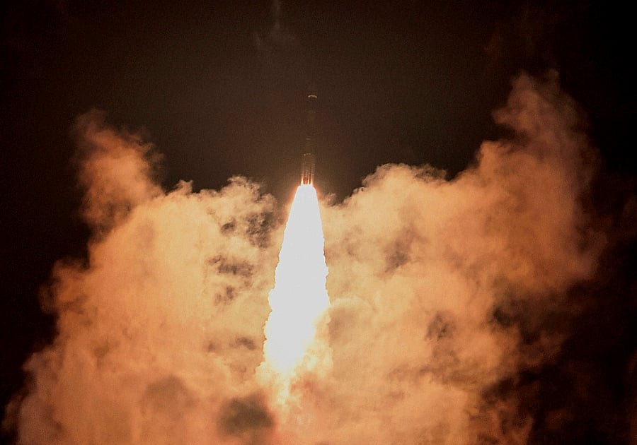 Inching towards its human space programme, India would test a crew module recovery experiment even as it would study the vehicular performance of its latest Geosynchronous Satellite Launch Vehicle (GSLV - Mark III) from Satish Dhawan Space Centre here between December 15 and 20. PTI file photo