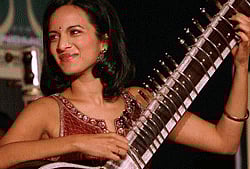 Sitarist Anoushka Shankar. File PTI image