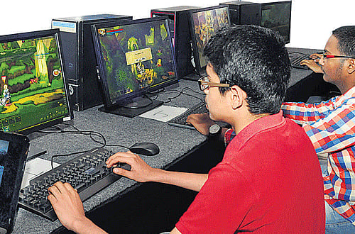 Delighted: Participants at the event. dh photos