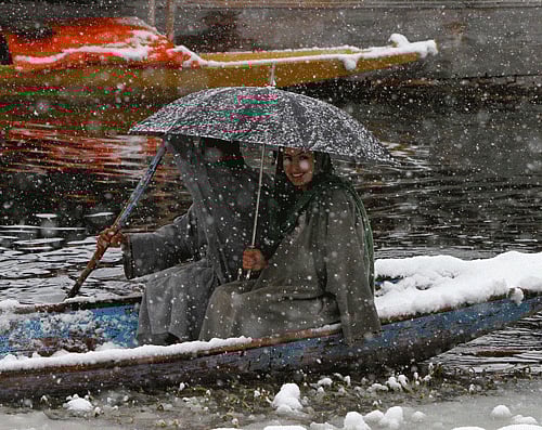 Leh and Kargil, in the frontier Ladakh region, recorded the lowest temperatures of the season so far with the mercury plunging more than 14 degrees below the freezing point as Kashmir division continued to experience sub-zero nights.