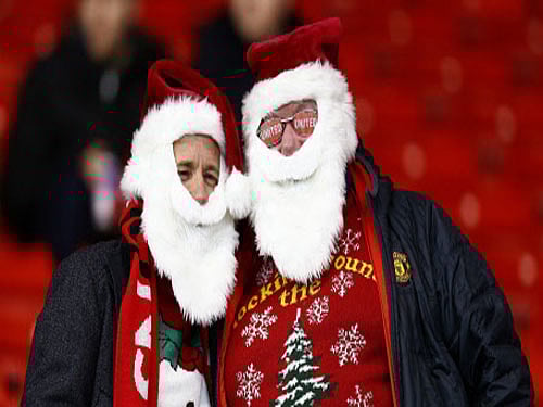 Manchester United fans have been crowned the noisiest when following their team away from home in the English Premier League (EPL) in a survey conducted by brewing company Carlsberg. Photo: Reuters