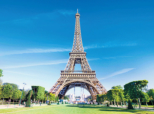 Visitors to the Eiffel Tower in Paris will now be able to look down through a glass floor that forms part of a 30-million-euro refit of France's most-visited tourist attraction