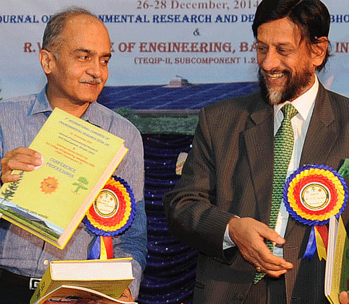 Noted environmentalist R K Pachauri on Friday demanded an informed, transparent public debate on whether the Kasturirangan report or the Madhav Gadgil report on Western Ghats should be implemented. DH photo