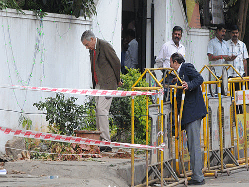 The presence of top American companies like Microsoft, Cisco and McKinsey in Bangalore seem to be motivating terror groups.DH Photo