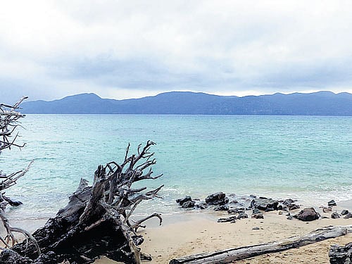 A view of Chidiyatapu Beach.