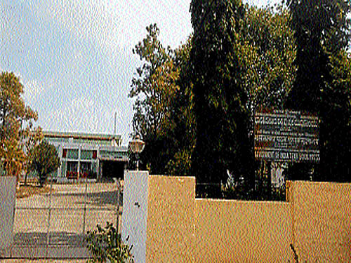 A view of the Text Book Press in Mysuru. DH Photo