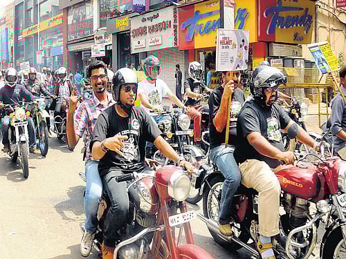 excited Participants of the ride.