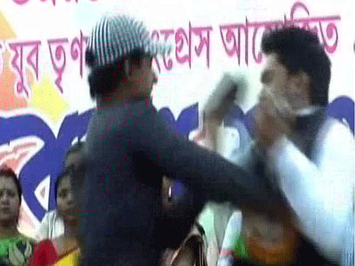 Parents of Debasish Acharya, the youth who was arrested for slapping Trinamool Congress MP and Chief Minister Mamata Banerjee's nephew Abhishek Banerjee, claimed on Tuesday that their son is "mentally unstable".