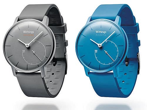 A photo of Withings Activite Pop smart watches. INYT
