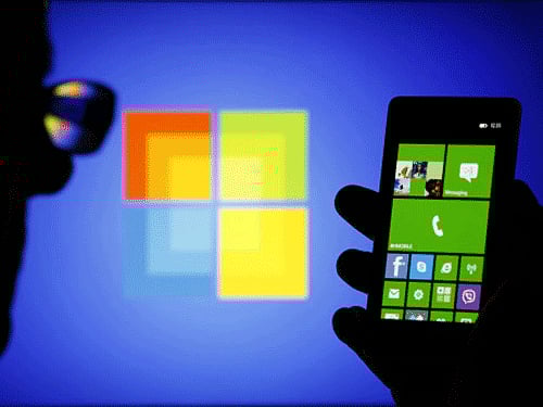 Handset maker Microsoft Devices has partnered with Idea Cellular to help subscribers of the telecom services firm pay for apps as part of monthly bills. Reuters file photo