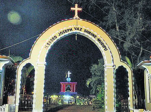 As Pope Francis canonised Joseph Vaz as Sri Lanka's first Catholic saint on Wednesday, Mudipu on the outskirts on Mangaluru erupted in joy for their holy son.